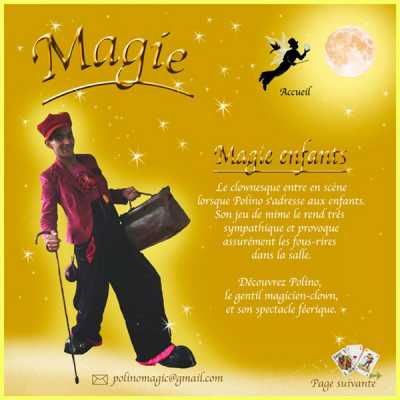 Polino Magicien Jongleur
